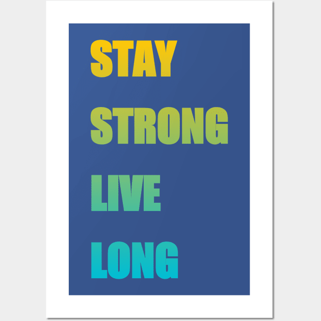 Stay strong Wall Art by DeraTobi